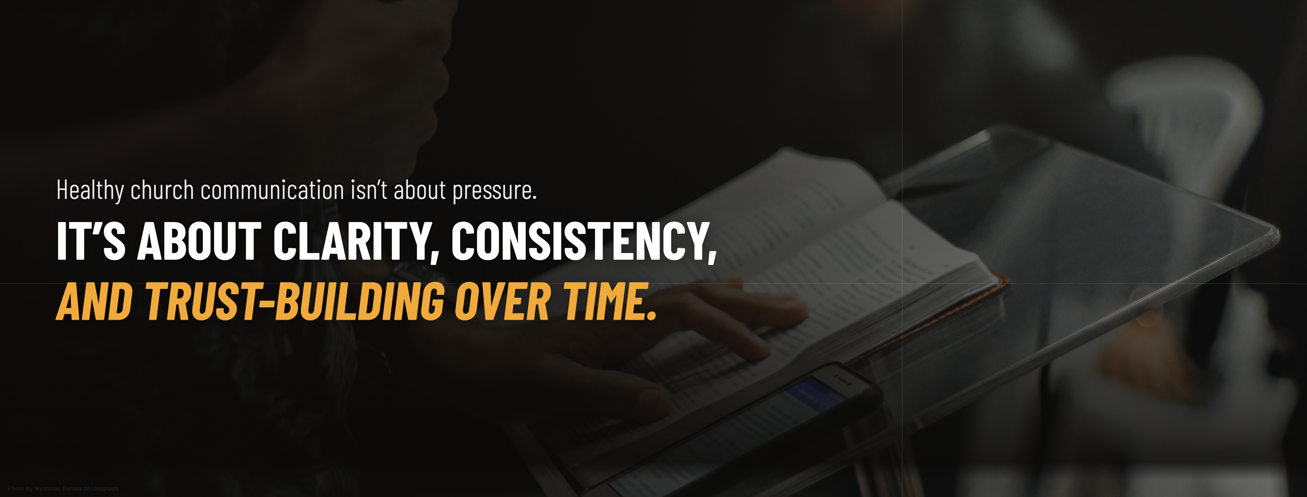 Clarity Consistency Trust Header-selection